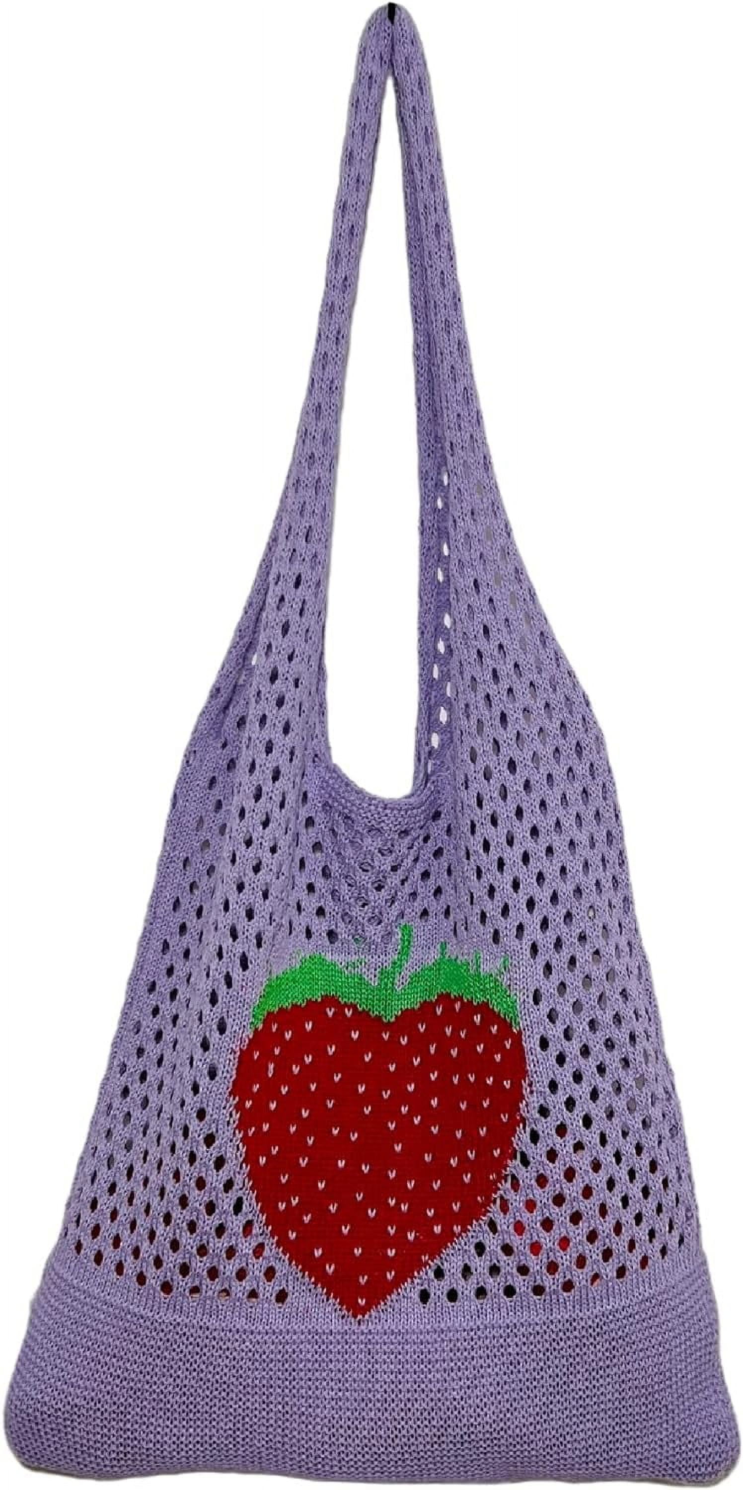 Kukuzhu Crochet Tote Bag Aesthetic Tote Bag Aesthetic Y2k Tote Bag Aesthetic Y2k Cute Tote Bags Aesthetic
