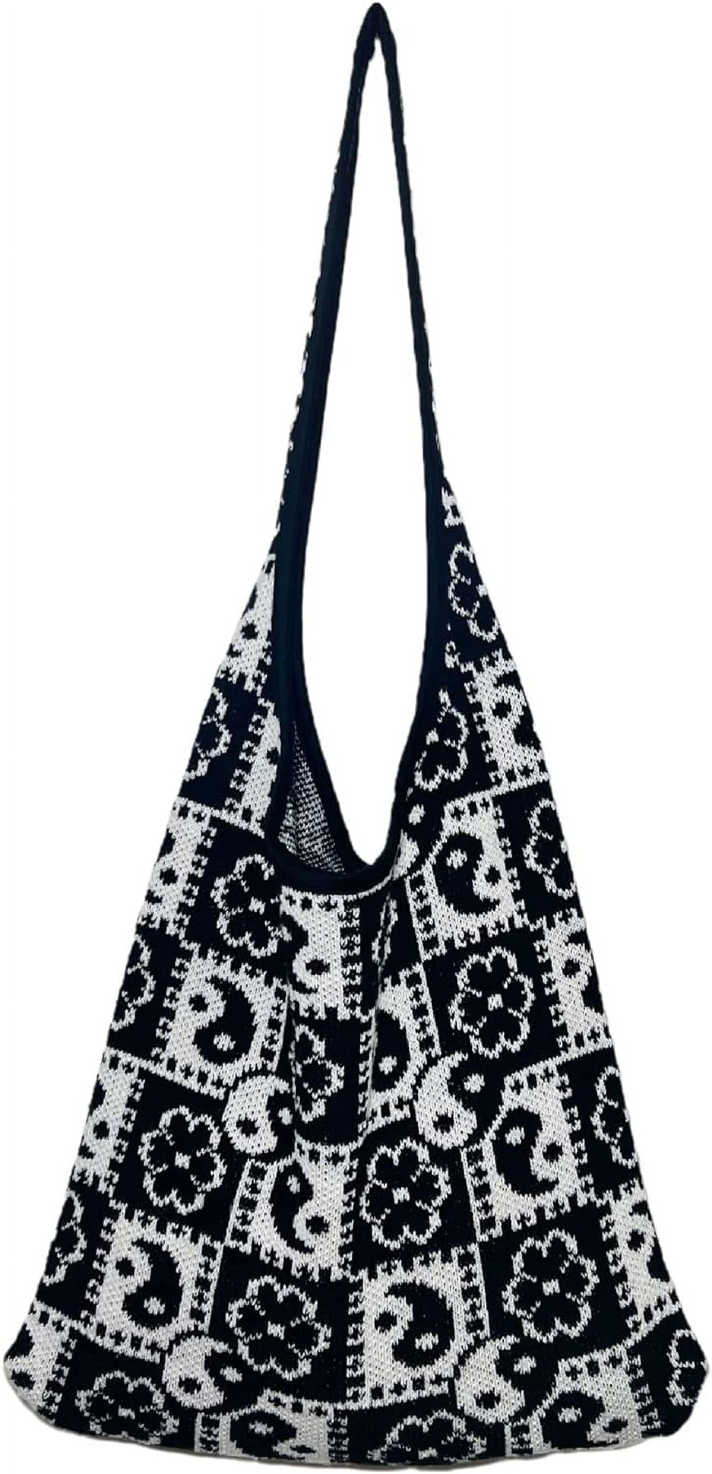 Kukuzhu Crochet Tote Bag Aesthetic Tote Bag Aesthetic Y2k Tote Bag Aesthetic Y2k Cute Tote Bags Aesthetic