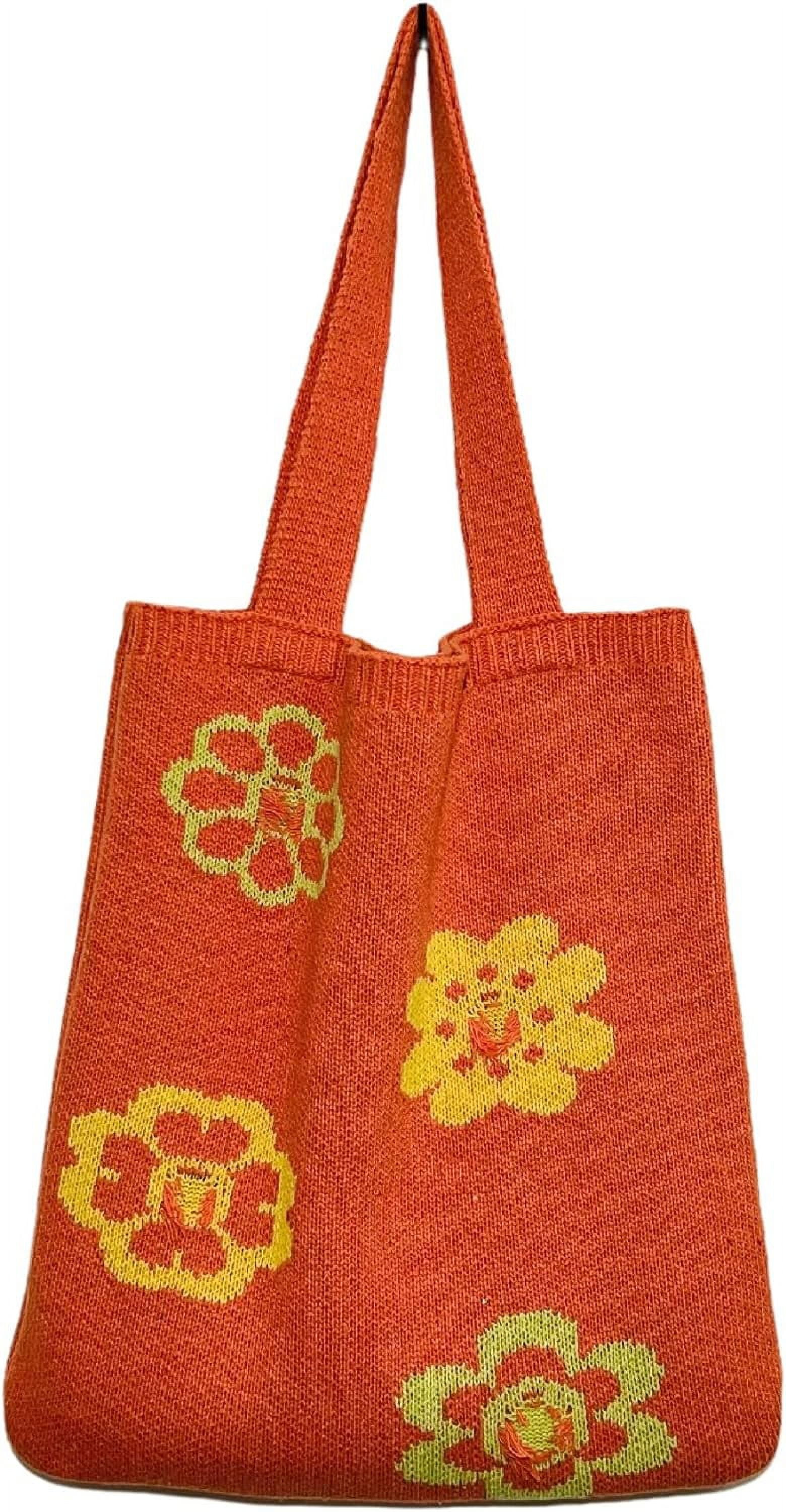 Kukuzhu Crochet Tote Bag Aesthetic Tote Bag Aesthetic Y2k Tote Bag Aesthetic Y2k Cute Tote Bags Aesthetic