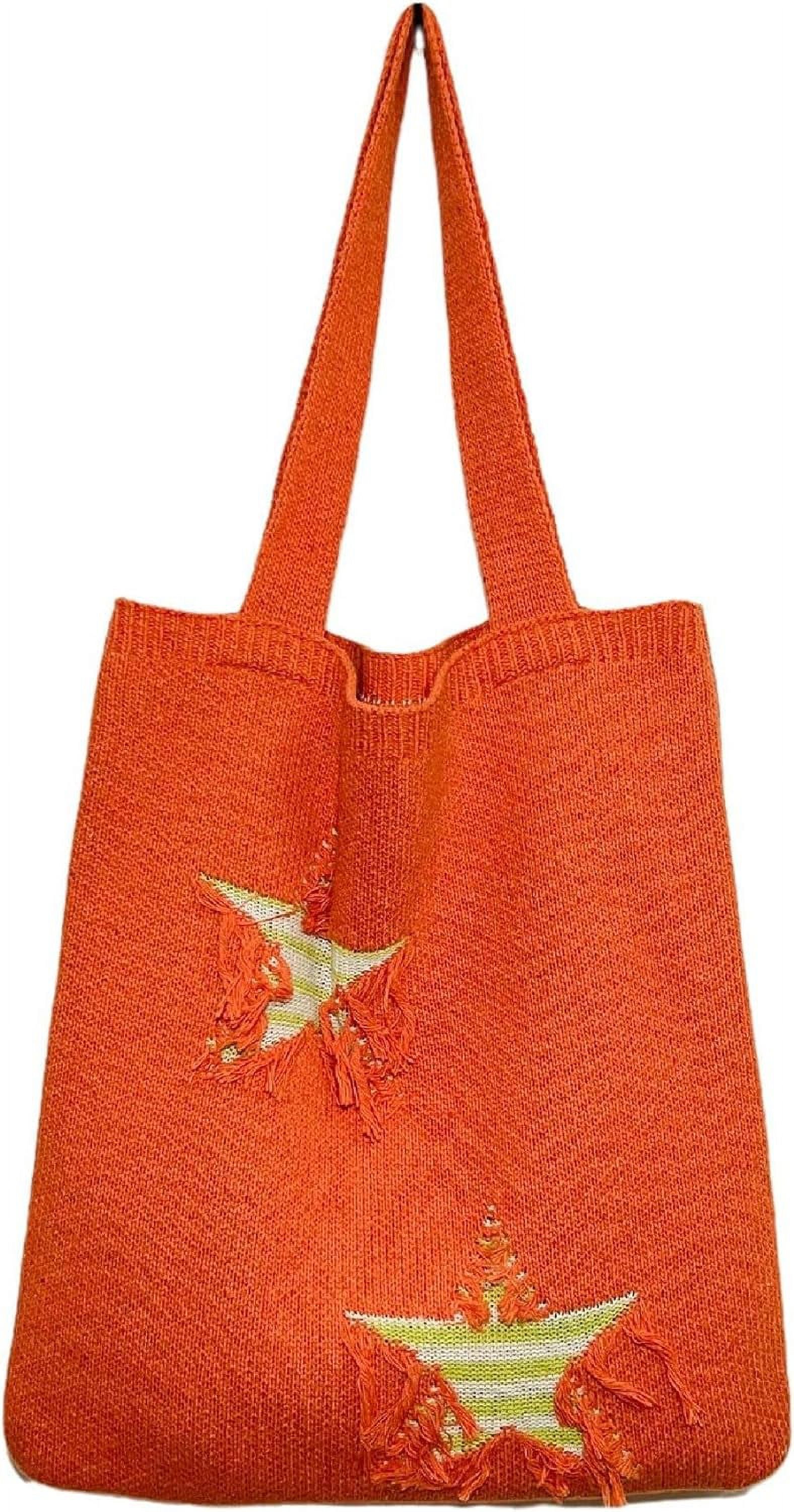 Kukuzhu Crochet Tote Bag Aesthetic Tote Bag Aesthetic Y2k Tote Bag Aesthetic Y2k Cute Tote Bags Aesthetic