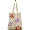thumbnail image 1 of Kukuzhu Crochet Tote Bag Aesthetic Tote Bag Aesthetic Y2k Tote Bag Aesthetic Y2k Cute Tote Bags Aesthetic, 1 of 7