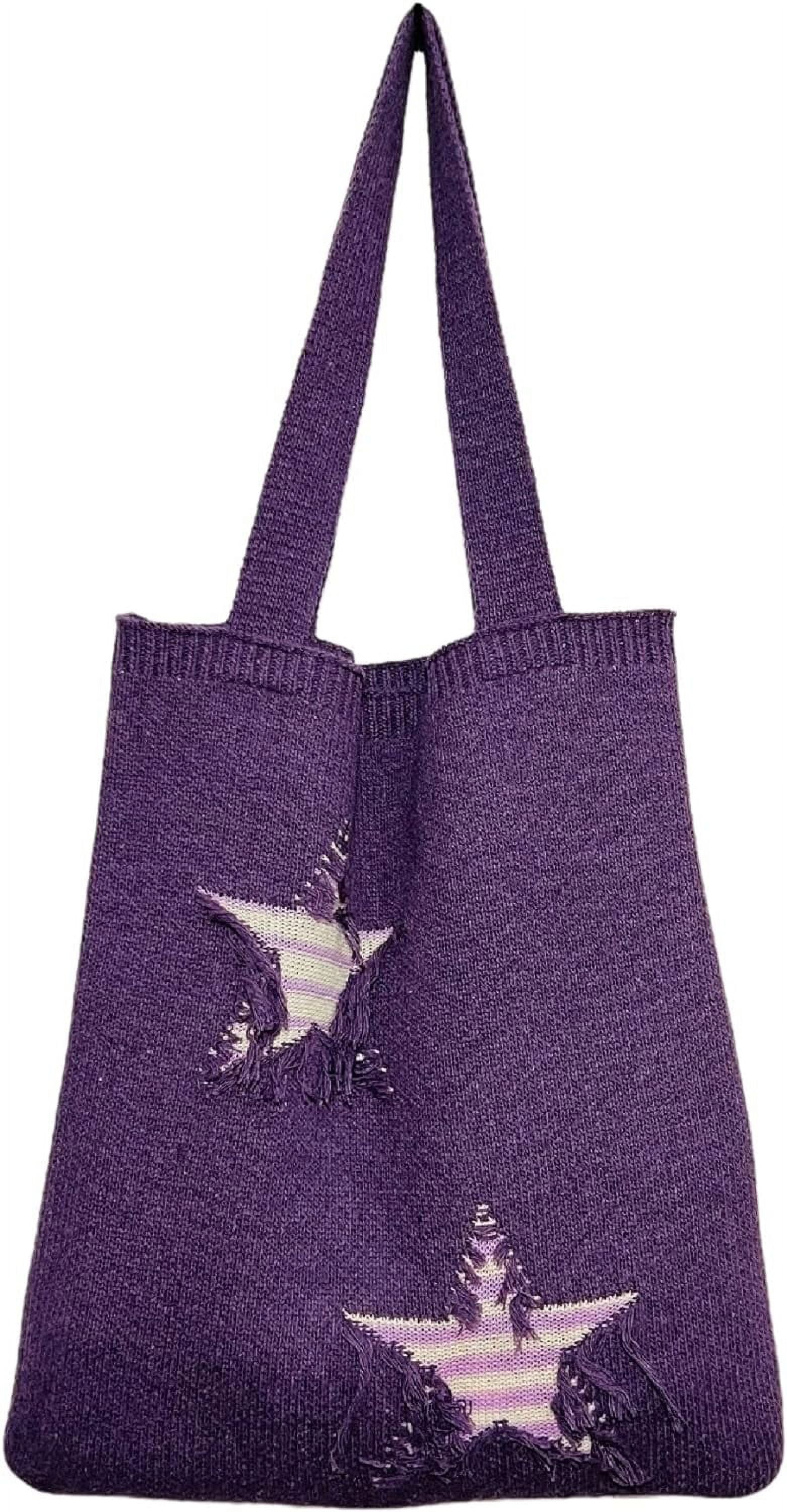 Kukuzhu Crochet Tote Bag Aesthetic Tote Bag Aesthetic Y2k Tote Bag Aesthetic Y2k Cute Tote Bags Aesthetic