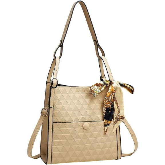 Kukuzhu Crossbody Bag Women Stylish Tote Bag Satchel Handbag Fashion Shoulder Bag Hobo Bag for Work Travel 2023