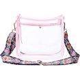 thumbnail image 1 of Kukuzhu Crossbody Bag for Women Clean Shoulder Bag Fashion Hobo Bag with Colorful Wide Straps Tote Purse Handbag, 1 of 5