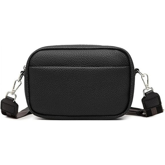 Kukuzhu Crossbody Bags for Women PU Leather Shoulder Bag with Adjustable Guitar Strap