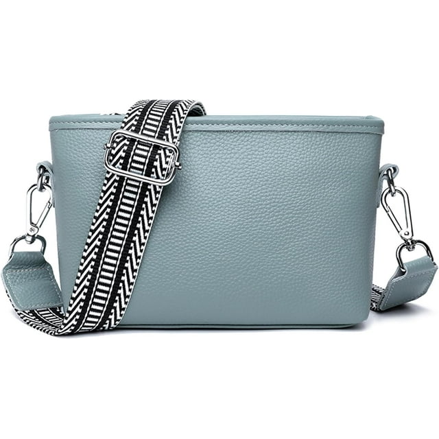 Kukuzhu Crossbody Bags for Women, Trendy Leather Crossbody Camera Bag