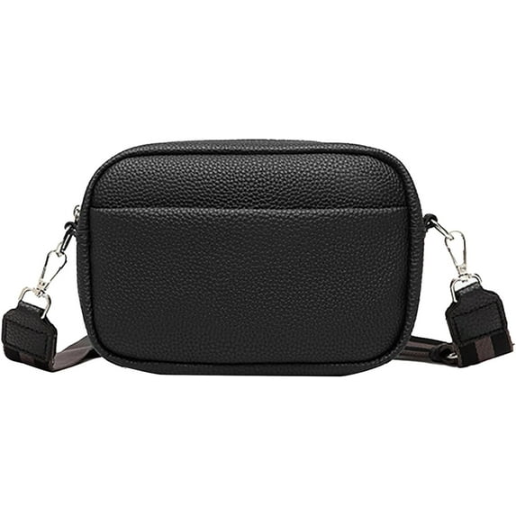 Kukuzhu Crossbody Bags for Women, Trendy Leather Crossbody Camera Bags Purse with Guitar Strap Small Shoulder Handbags