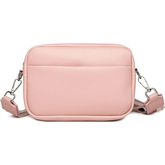 Kukuzhu Crossbody Bags for Women, Trendy Leather Crossbody Camera Bags Purse with Guitar Strap Small Shoulder Handbags