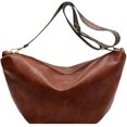 thumbnail image 1 of Kukuzhu Crossbody Bags for Women Trendy PU Leather Hobo Purses Large Shoulder Bags Handbags with Wide Shoulder Strap, 1 of 8