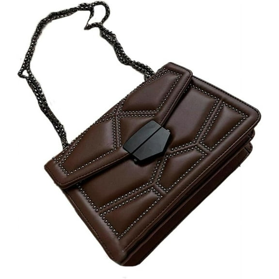 Kukuzhu Crossbody Shoulder Bag for Women PU Leather Hobo Purse Evening Clutch Chain Strap Women's Satchel Handbags Small Totes