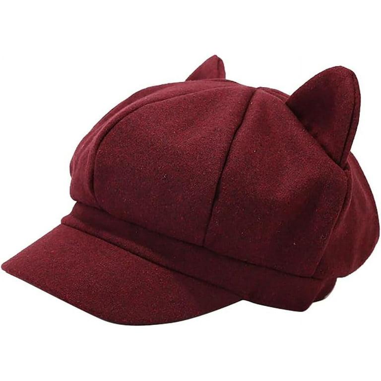 Red paperboy hat outlet