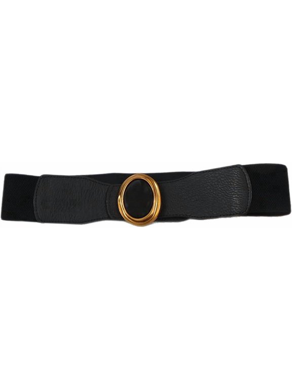 Elastic Waistband,Wide Waist Belt for Women Embellished Cummerbund Adjustable Stretchable Design Dresses Formal Event