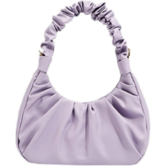 Kukuzhu Evening Tote Bag for Women Small Hobo Shoulder Bag Casual Tote Clutch PU Leather Handbag Purse Cute Party Bag for Women