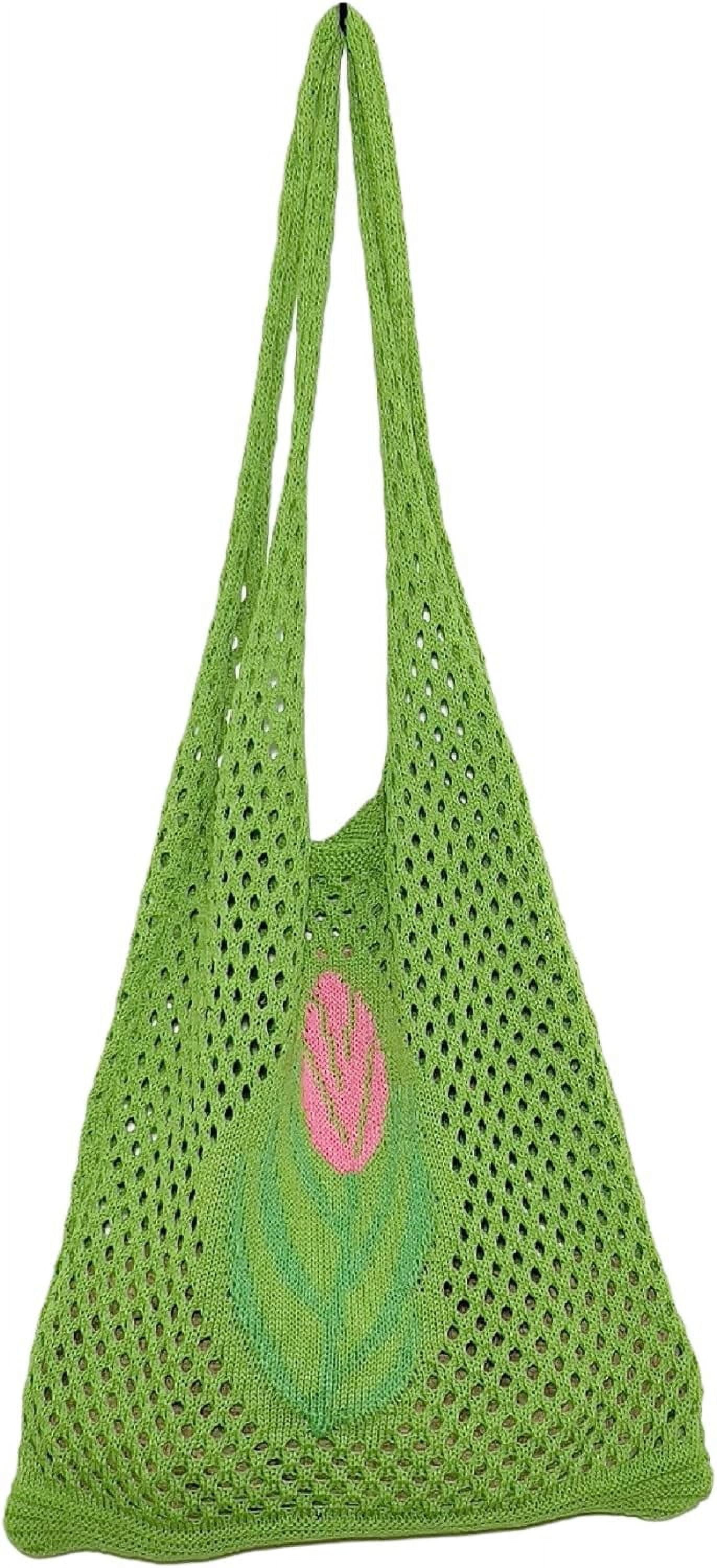 Kukuzhu Fairy Tote Bag Aesthetic Tote Bag Y2k Bag Tote Bag Aesthetic Y2k Crochet Tote Bag Aesthetic