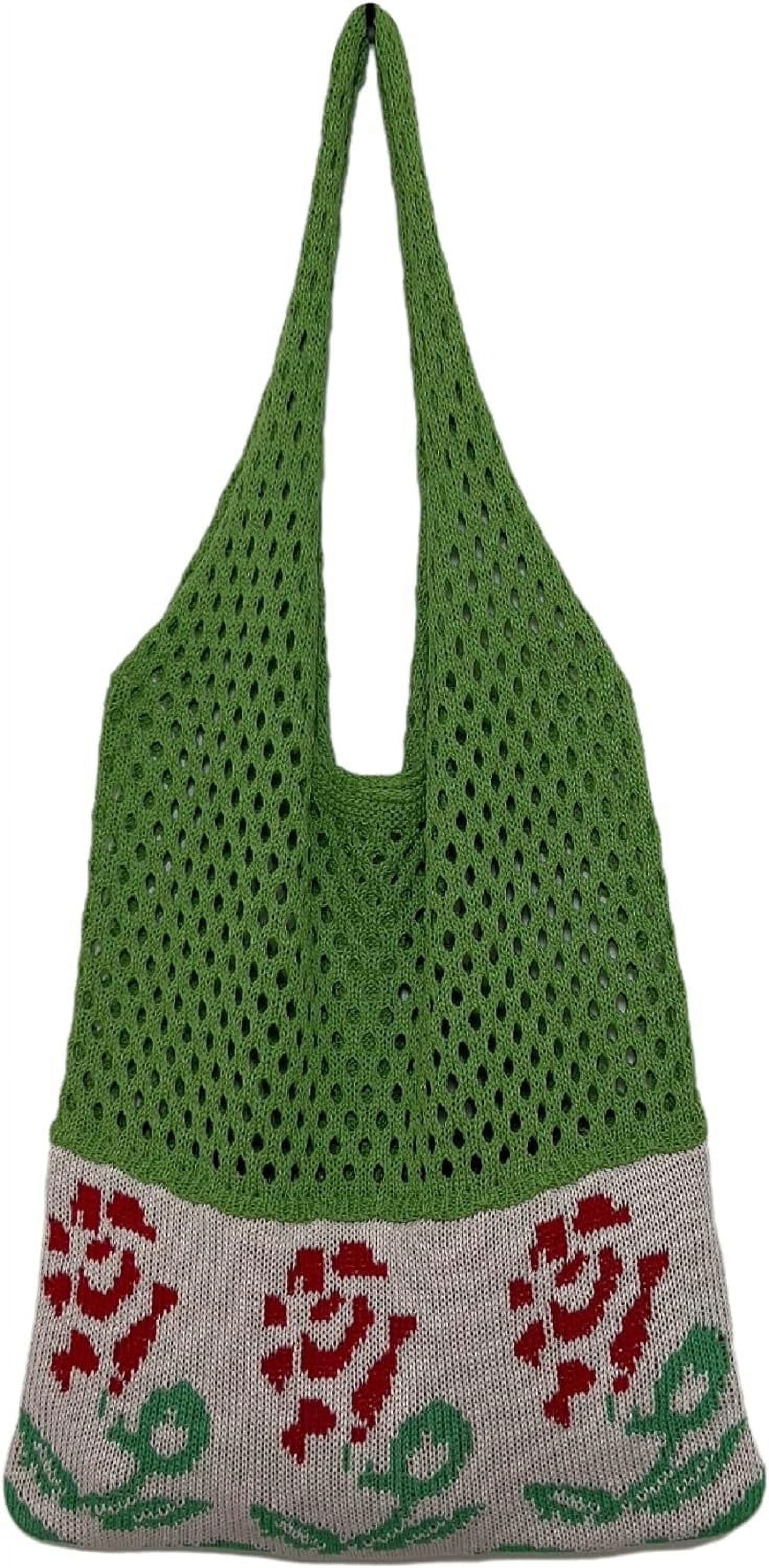 Kukuzhu Fairy Tote Bag Aesthetic Tote Bag Y2k Bag Tote Bag Aesthetic Y2k Crochet Tote Bag Aesthetic