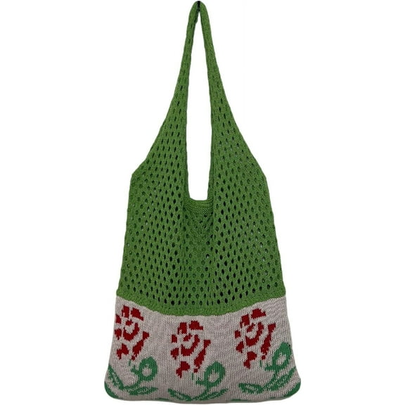 Kukuzhu Fairy Tote Bag Aesthetic Tote Bag Y2k Bag Tote Bag Aesthetic Y2k Crochet Tote Bag Aesthetic