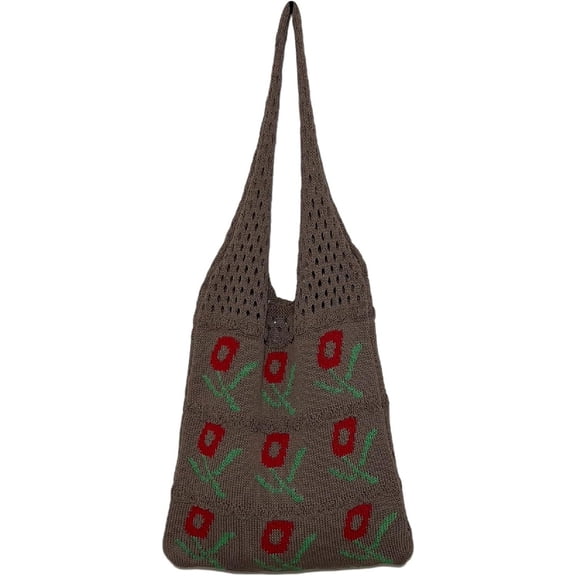 Kukuzhu Fairy Tote Bag Aesthetic Tote Bag Y2k Bag Tote Bag Aesthetic Y2k Crochet Tote Bag Aesthetic