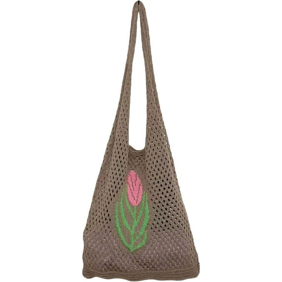 Kukuzhu Fairy Tote Bag Aesthetic Tote Bag Y2k Bag Tote Bag Aesthetic Y2k Crochet Tote Bag Aesthetic