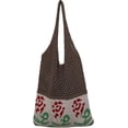 thumbnail image 1 of Kukuzhu Fairy Tote Bag Aesthetic Tote Bag Y2k Bag Tote Bag Aesthetic Y2k Crochet Tote Bag Aesthetic, 1 of 5