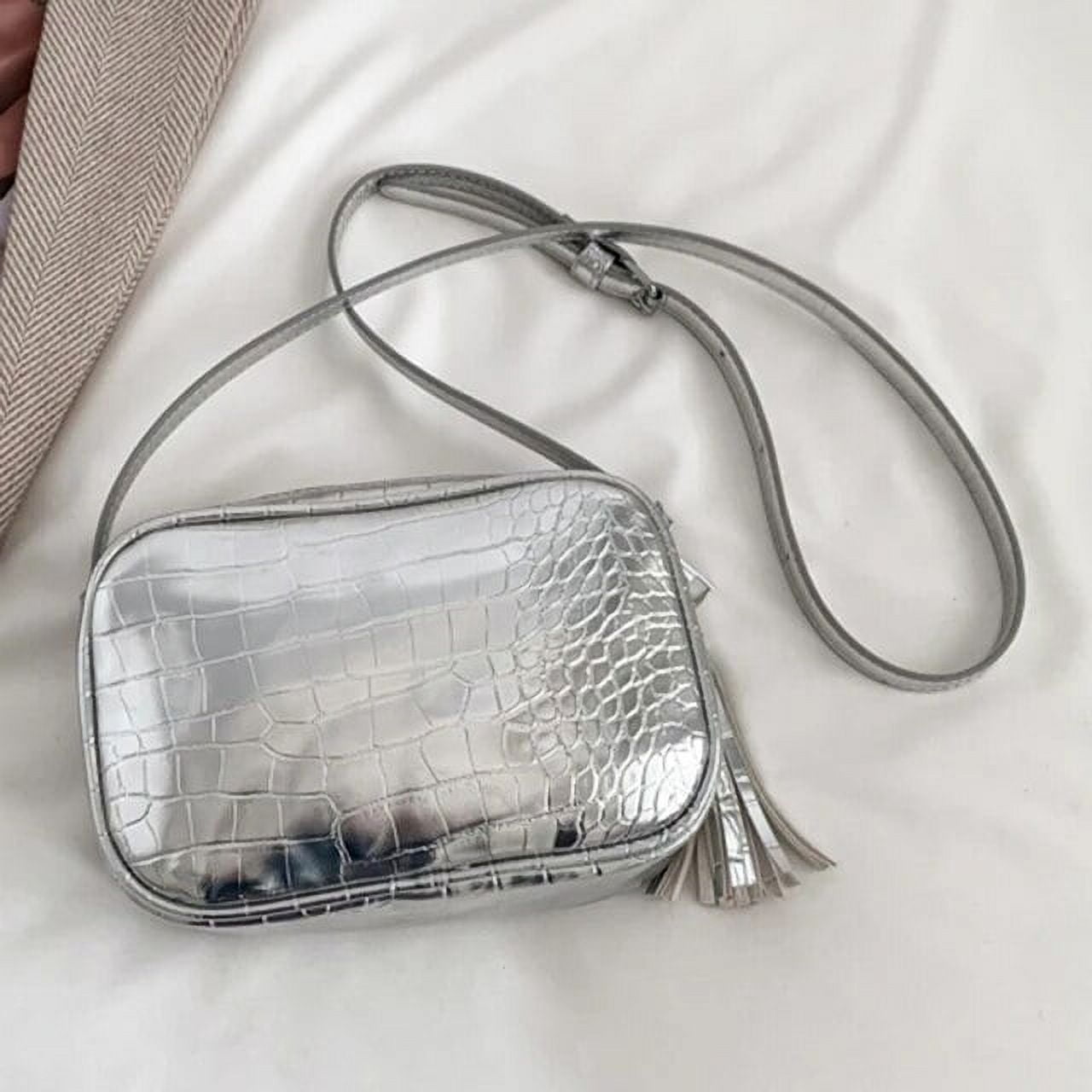 Women's Pu Leather Solid Color Elegant Square Magnetic Buckle Shoulder Bag  Crossbody Bag