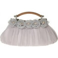 thumbnail image 1 of Kukuzhu Flower Evening Handbags Women Chic Soft Wedding Party Evening Clutch Purse, 1 of 5