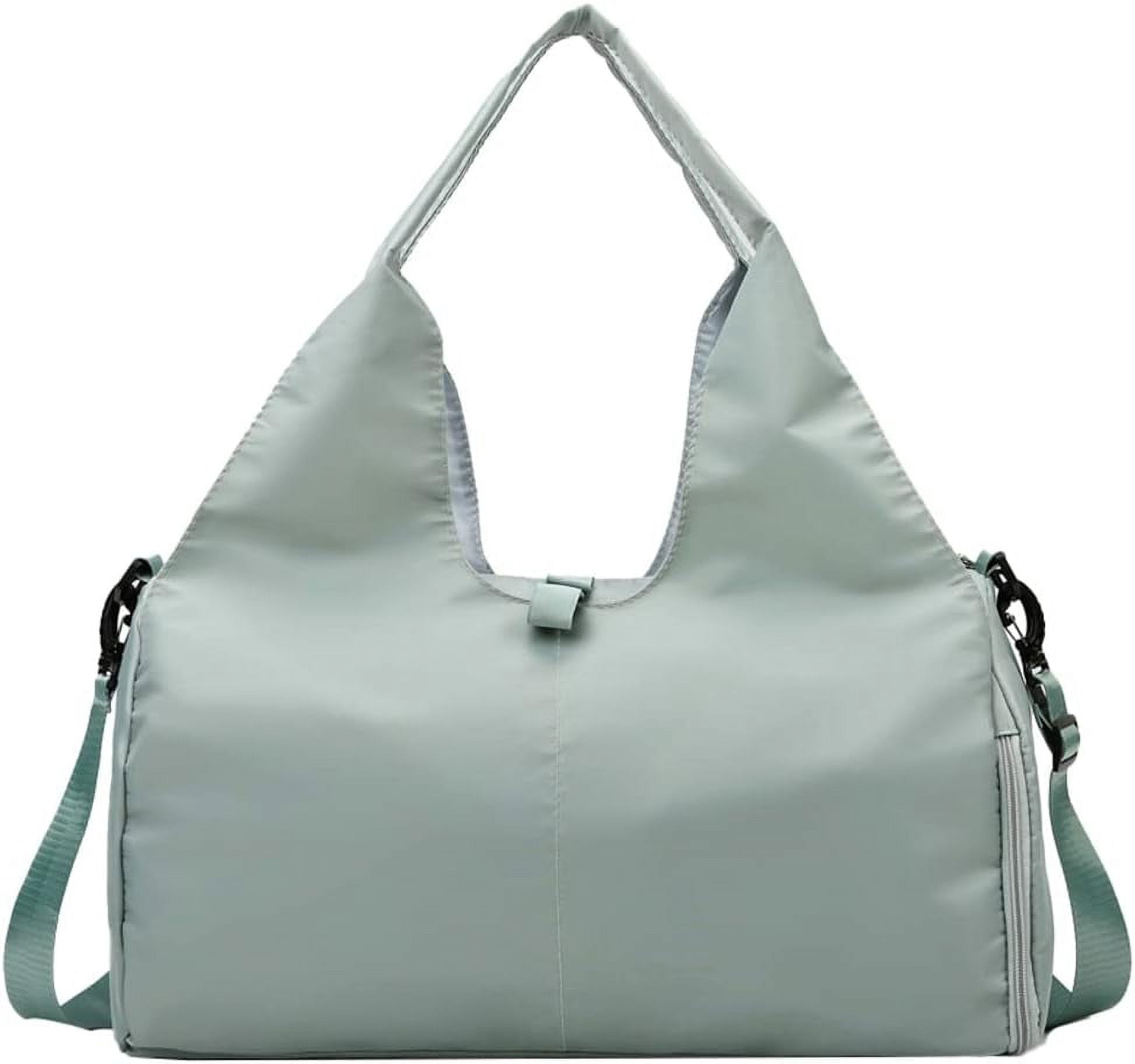 Kukuzhu Gym Bag for Women with Shoe Compartment,Waterproof Gym Tote Corssbody Bag Sports Travel Duffle Bag for Vacation Yoga 2023