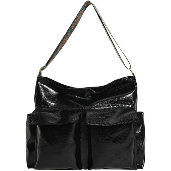 Kukuzhu Handbag for Women Multi-pockets Tote Shoulder Bag Leater Purse Ladies Chic Satchel Hobo Bags