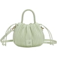 thumbnail image 1 of Kukuzhu Hobo Bag Small Purse Women Leather Shoulder Bag Pleat Fashion Cute Designer Handbag, 1 of 6