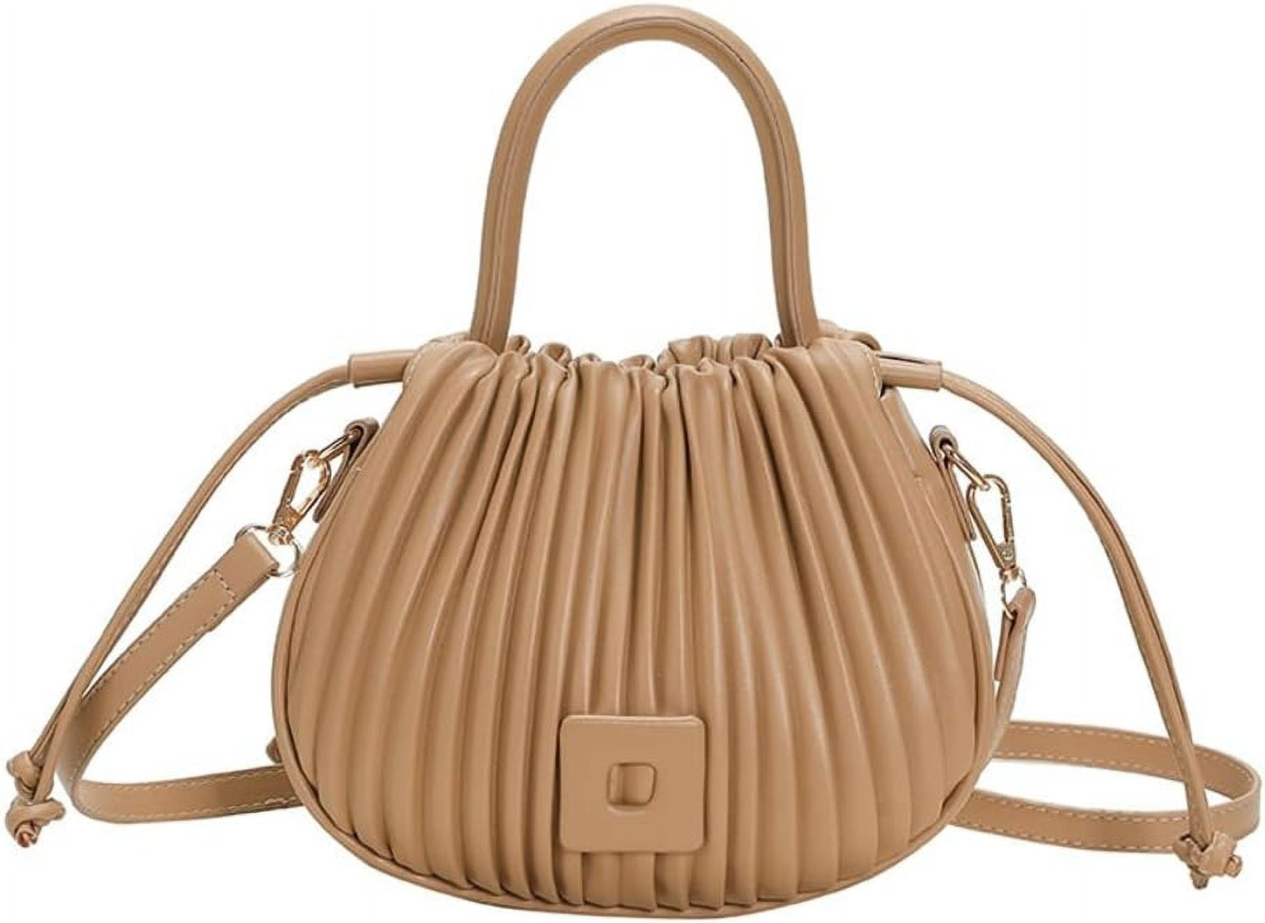Small Vegan Leather Shoulder Bag For Women - Mini Hobo Purse, Lightweight & Cute