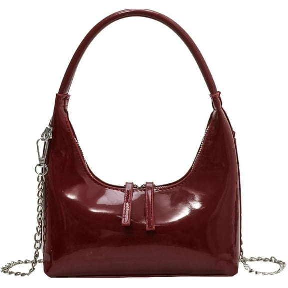 Kukuzhu Hobo Bag Women Leather Tote Bag Chic Top Handle Bag Purse