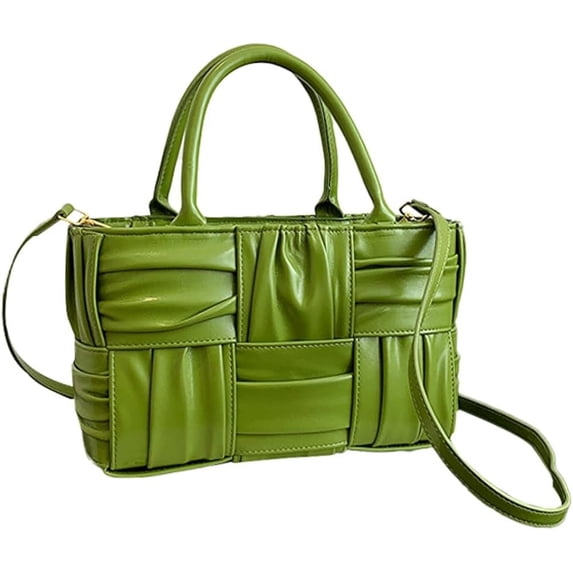 Kukuzhu Hobo Bag Women PU Leather Tote Bag Chic Fashion Top Handle Bag Large Crossbody Shoulder Bag