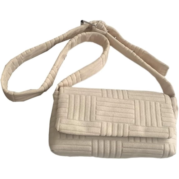 Kukuzhu Hobo Bag Women's Quilted Shoulder Crossbody Bag Fashion Purse Soft Handbag Totes Satchels with Adjustable Strap