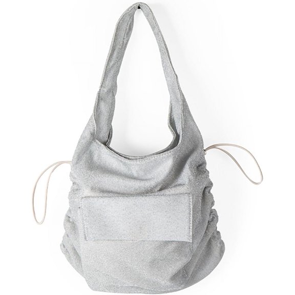 Kukuzhu Hobo Bag for Women Lightweight Shoulder Bag Fashion Armpit Purse Totes Handbag Top Handle Bag with Drawstring