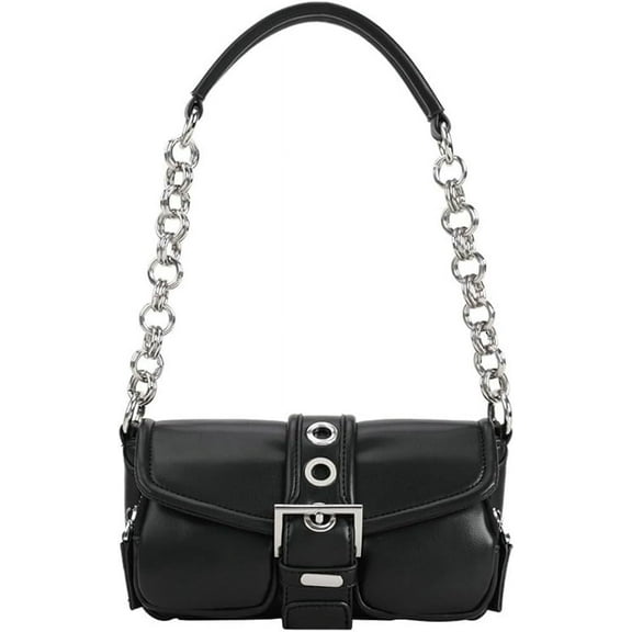 Kukuzhu Hobo Bag for Women Small Shoulder Bag Y2K Handbag Trendy Clutch Purse Zipper Closure Tote Handbags