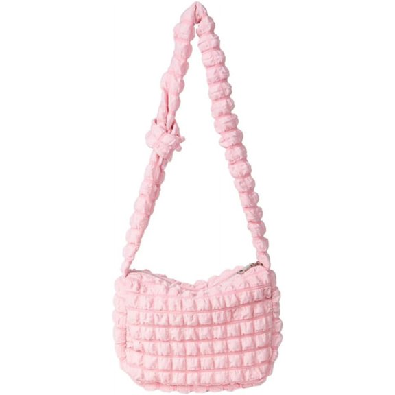 Kukuzhu Hobo Bag for Women Soft Crossbody Shoulder Bag Handbag Small Totes Fashion Purse Satchels with Bubbles