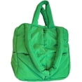 thumbnail image 1 of Kukuzhu Hobo Bags for Women Puffer Down Shouder Bag Soft Padding Top Handle Tote Bag, 1 of 7