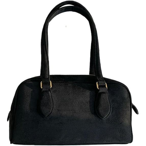 Kukuzhu Hobo Handbags for Women Casual Zipper Tote Bag Vintage Shoulder Purse Commute Bag Canvas Satchel