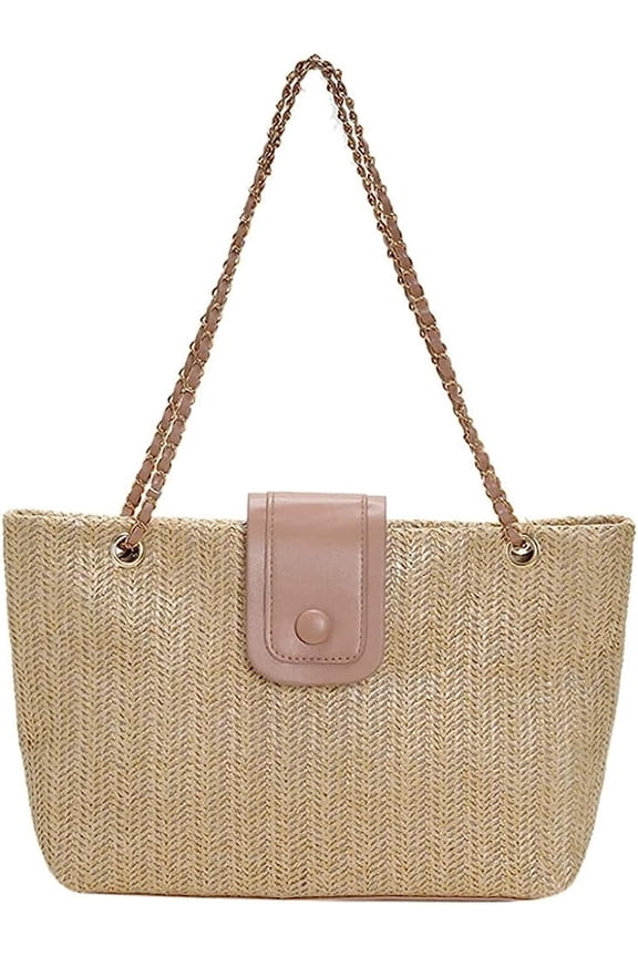 Hobo Purse for Women Straw Shoulder Handbags Fashion Summer Straw Purses and Handbags Summer