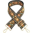 thumbnail image 1 of Kukuzhu Jacquard Woven Purse Strap Replacement Crossbody Strap Handbag Guitar Strap Adjustable Wide Shoulder Strap, 1 of 4