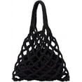 thumbnail image 1 of Kukuzhu Knit Purses Tote Bags for Women Mesh Hobo Bag Handwoven Handbag Aesthetic Cute Tote Bags Beach Bag, 1 of 4