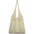 thumbnail image 1 of Kukuzhu Large Knit Tote Bag for Women Stylish Crochet Shoulder Bag Hobo Bag for School Travel, 1 of 5