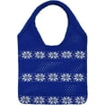 thumbnail image 1 of Kukuzhu Mesh Tote Bag for Women Large Hobo Bag Shoulder Bag Handmade Knitted Tote Bag Cute Purses Summer Handbag Beach Bag, 1 of 3