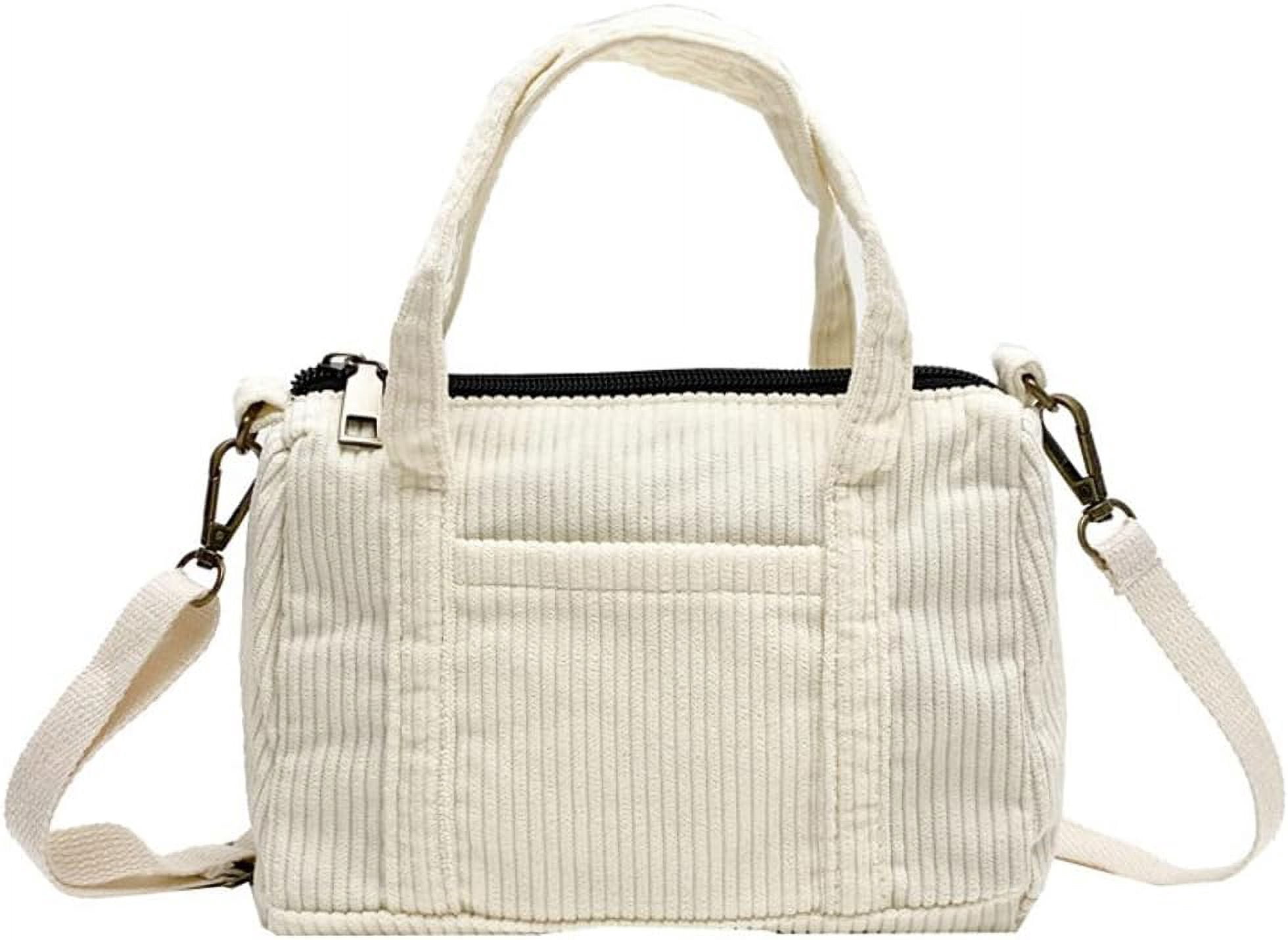 Kukuzhu Mini Corduroy Crossbody Bag Phone Purse Small Corduroy Hobo Bag