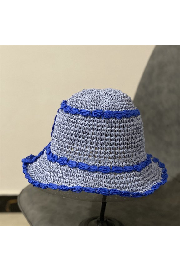 New Personalized Designer Get Ceramous Straw Hat Female Version Of The Summer Traveling Sunscreen Hats