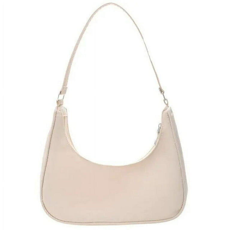 Kukuzhu New Trend Dumpling Bag Nylon Crossbody Bag for Women Lightweight  Small Crossbody Armpit Bag Solid Color Single Shoulder Bag - Walmart.com
