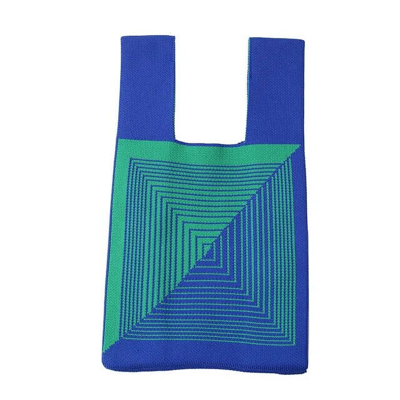 【BAL】 HAND KNIT SACOCHE Kukuzhu Hand Knit Chunky Bags for Women Small Handwoven Bow