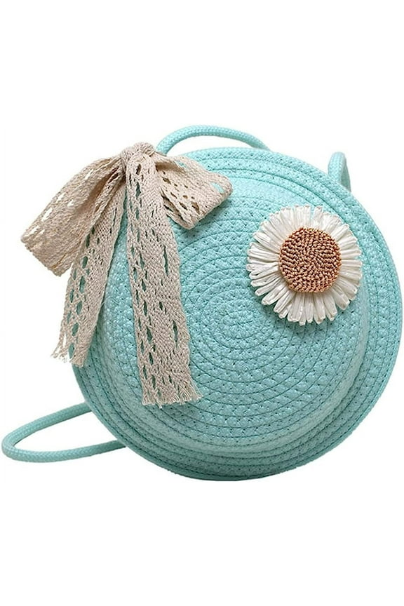 Women Beach Bag Summer Woven Crossbody Bag Shoulder Tote Purse Travel Picnic Vacation Handbag