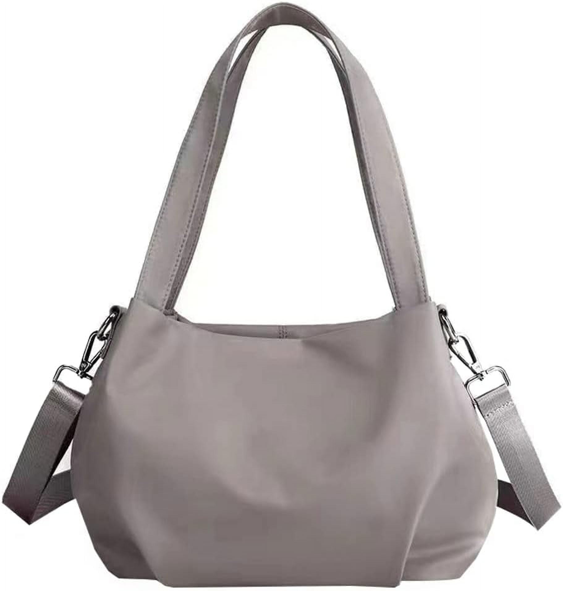 Kukuzhu Nylon Hobo Bag for Women Shoulder Crossbody Bag Large Totes Lightweight Handbag Purse Top Handle Bag