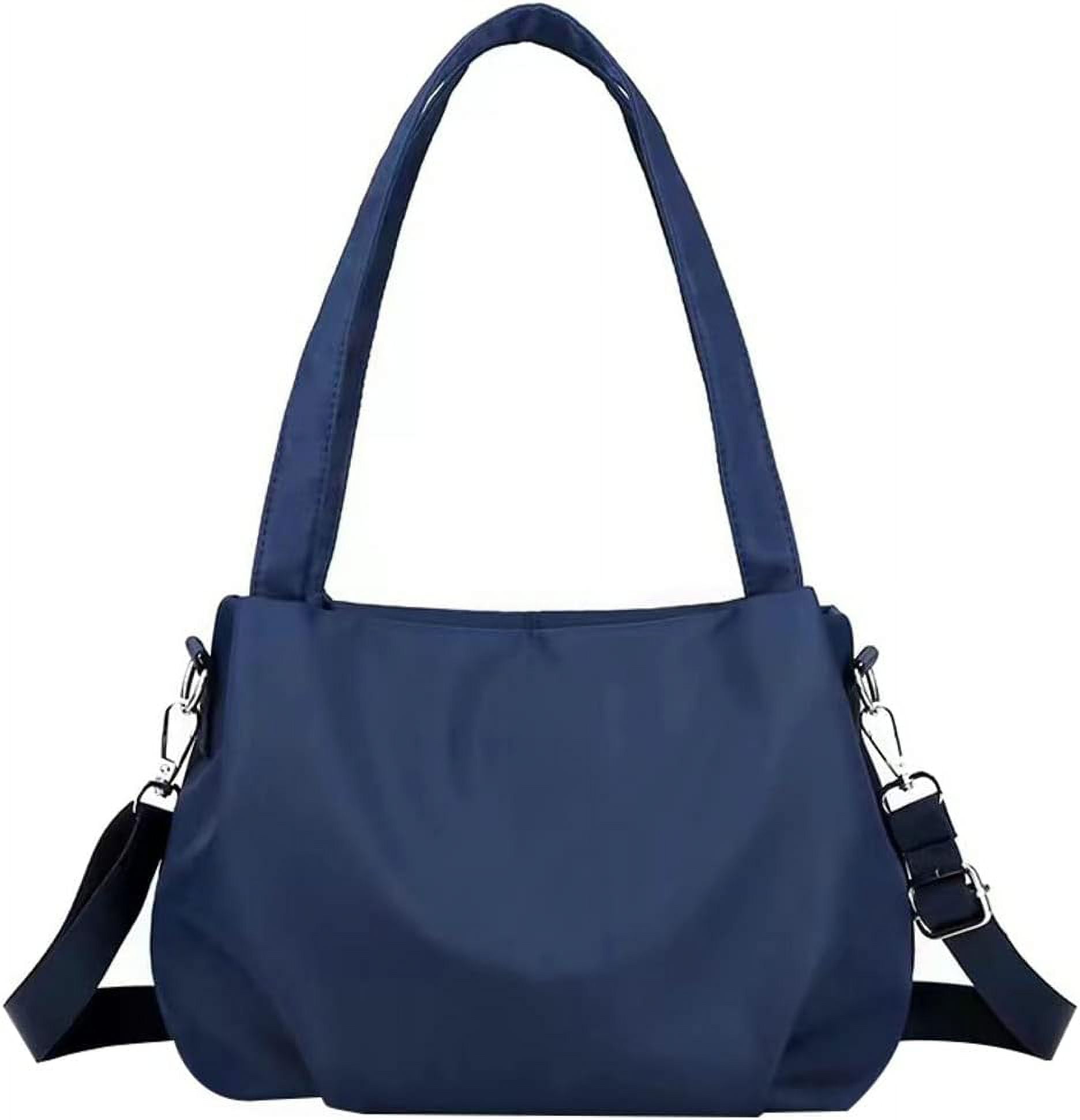 Kukuzhu Nylon Hobo Bag for Women Shoulder Crossbody Bag Large Totes Lightweight Handbag Purse Top Handle Bag