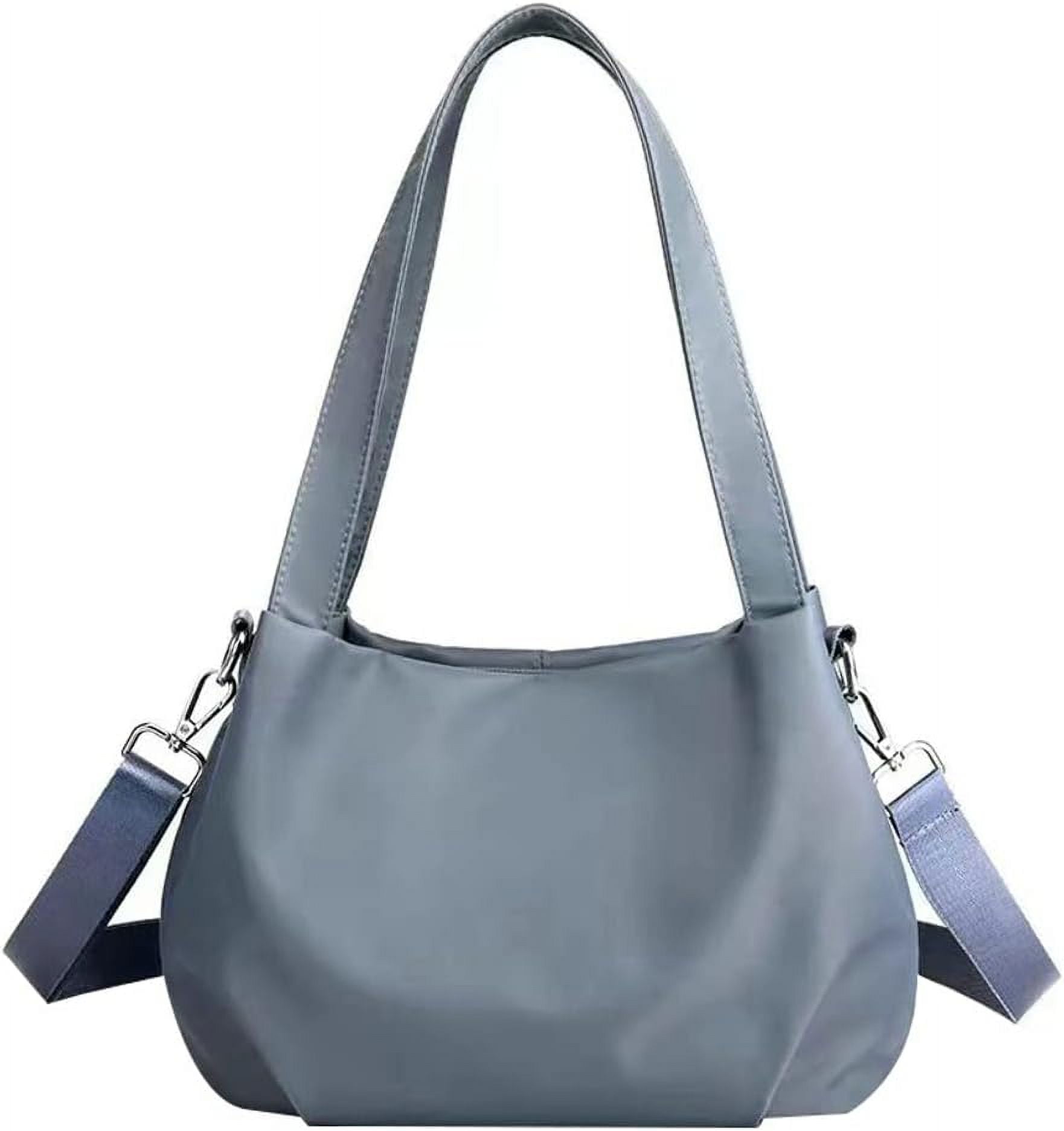 Kukuzhu Nylon Hobo Bag for Women Shoulder Crossbody Bag Large Totes Lightweight Handbag Purse Top Handle Bag